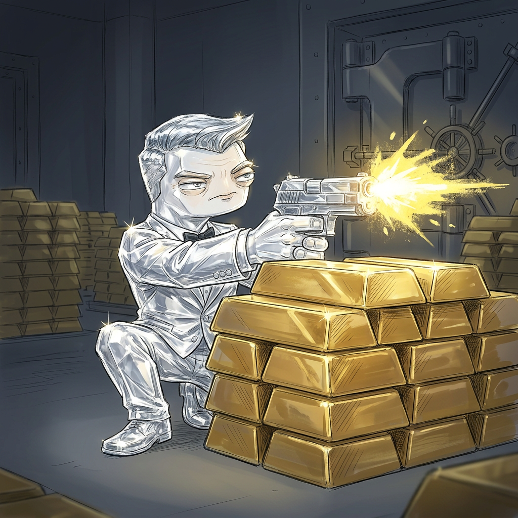 Vault Break — $BOND meme artwork