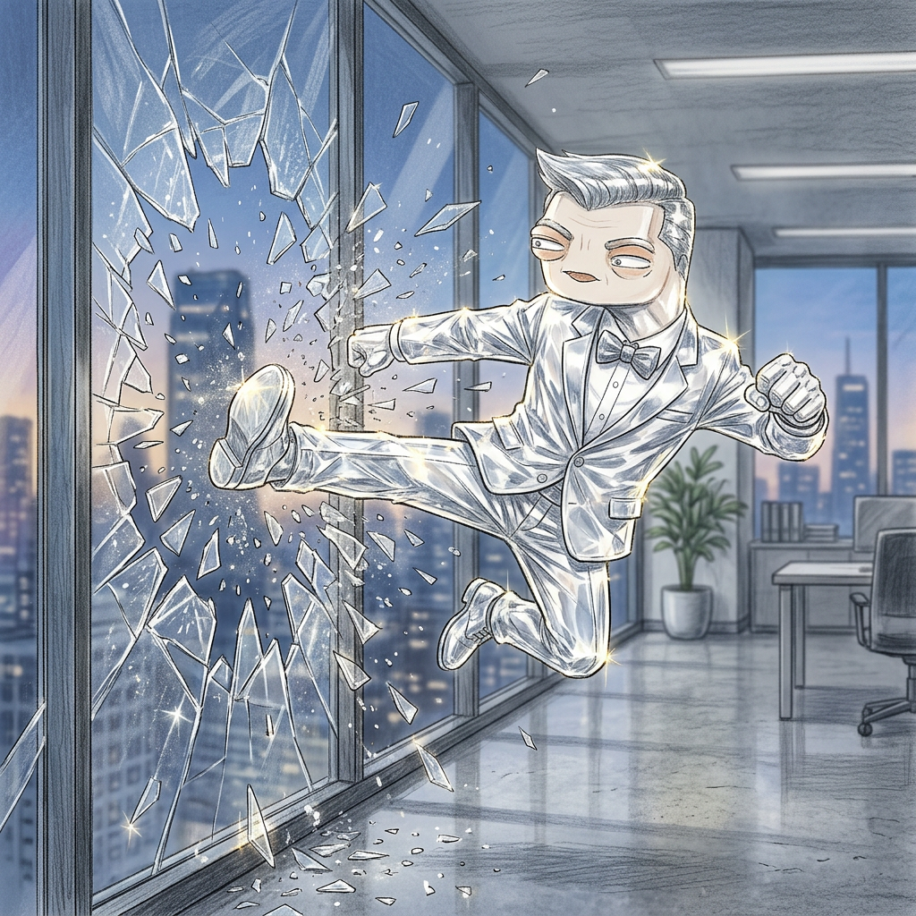 Window Strike — $BOND meme artwork